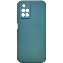 Чохол Silicone Case Xiaomi Redmi 10 (темно-зелений)