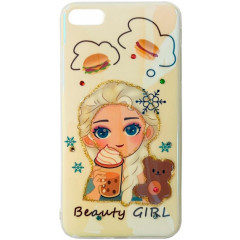 Beauty Girl TPU iPhone 7/8/SE2 Elsa