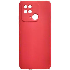 Чохол Silicone Case Xiaomi Redmi 10C (червоний)