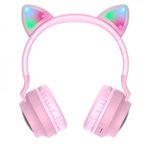 Накладні навушники Hoco W27 (Pink)
