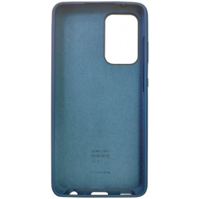 Чохол Silicone Case Samsung Galaxy A52 (синій)