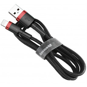 Кабель Baseus Cafule Cable for Lightning 0.5m CALKLF-A19 (Red/Black)