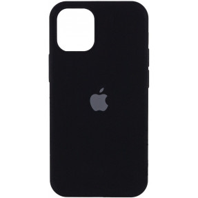 Чохол Silicone Case iPhone 12/12 Pro (чорний)