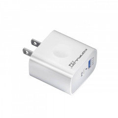Мережевий зарядний пристрій Konfulon C69Q USB+PD 20W (White)