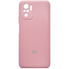 Чехол Silicone Case Xiaomi Redmi Note 10/ Note 10S (розовый)