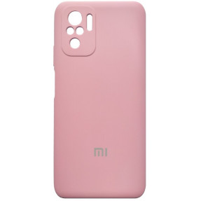 Чoхол Silicone Case Xiaomi Redmi Note 10/ Note 10S/Poco M5s (рожевий)