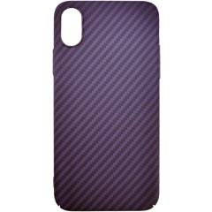 Чохол Carbon Ultra Slim iPhone X/Xs (фіолетовий)