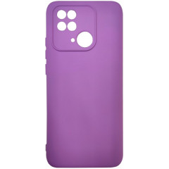 Чохол Silicone Case Xiaomi Redmi 10C (фіолетовий)