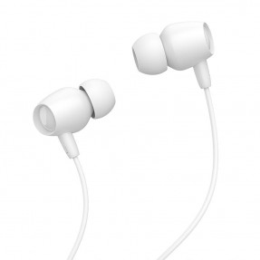 Вакуумні навушники-гарнітура Celebrat FLY-1 (White)