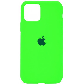 Чохол Silicone Case iPhone 11 Pro Max (зелений неон)