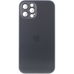 Silicone Case 9D-Glass Box iPhone 11 (Graphite Black)