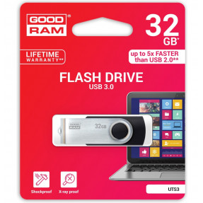 Флешка USB Goodram Twister 32GB (Black) UTS3-0320K0R11