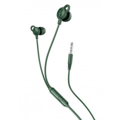 Вакуумні навушники-гарнітура Hoco M89 (Green)