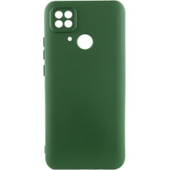 Чохол Silicone Case Xiaomi Redmi 10C (темно-зелений)
