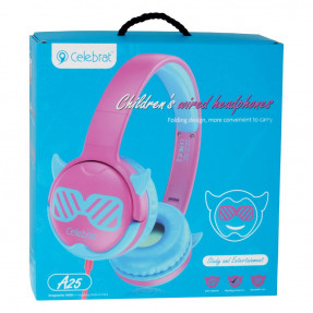 Навушники накладні дитячі Celebrat A25 (Blue)