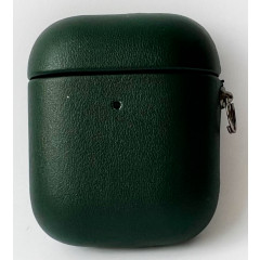 AirPods Leather Case Forest Green