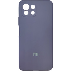 Чохол Silicone Case Xiaomi Mi 11 Lite (темно-синій)