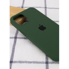 Чохол Silicone Case iPhone 11 Pro Max (воєнний зелений)