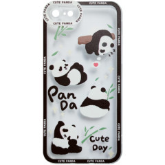 Case Cute Panda for iPhone 7/8/SE