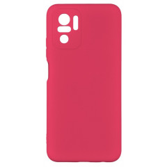 Чoхол Silicone Case Xiaomi Redmi Note 10/ Note 10S/Poco M5s (яскраво-рожевий)