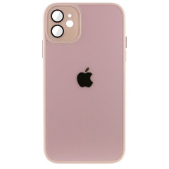 Silicone Case 9D-Glass Mate Box iPhone 11 (Pink Sand)