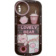 Case Lovely Bear for iPhone X/Xs (Black)