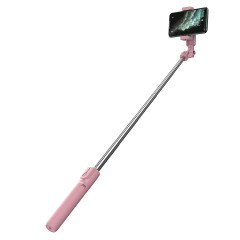Монопод Baseus Lovely Bluetooth Bracket Selfie Stick (рожевий) SUDYZP-E04