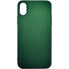 Чохол Carbon Ultra Slim iPhone X/Xs (зелений)