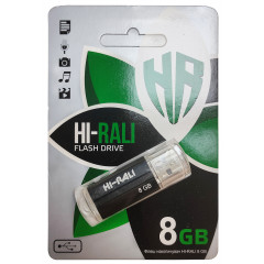 Флешка USB Hi-Rali Corsair series 8gb (Black)