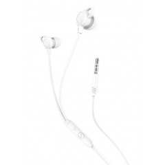 Вакуумні навушники-гарнітура Hoco M89 (White)