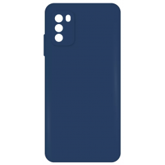 Чохол Silicone Case Poco M3/Redmi 9T (синій)