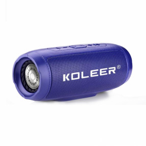 Bluetooth колонка Koleer S1000 (Blue)