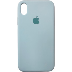 Чехол Silicone Case iPhone XR (мятный)