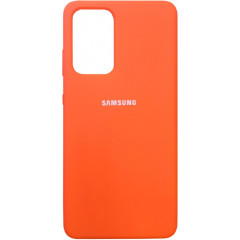 Чохол Silicone Case Samsung Galaxy A52 (оранжевий)