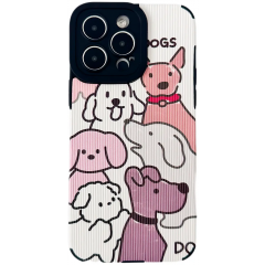 Case Ribbed Case для iPhone  11 Pro Max   Dogs
