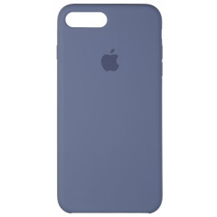 Чохол Silicone Case iPhone 7/8 Plus (сіро-лавандовий)