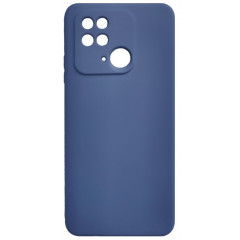 Чохол Silicone Case Xiaomi Redmi 10C (темно-синій)