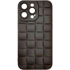 Чохол Weaving+Glass Camera for iPhone 12 Pro Max (Black)