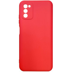 Чохол Silicone Case Samsung Galaxy A03s (червоний)
