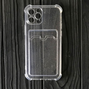 Чохол CARD CASE SAFE BRILIANT iPhone 11 Pro Max (прозорий)