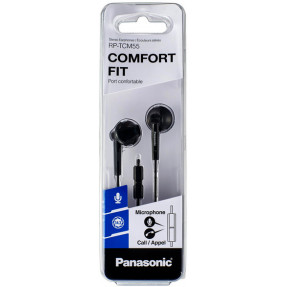 Вакуумні навушники Panasonic RP-TCM55GC-K (Black)