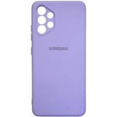 Чохол Silicone Case Samsung Galaxy A32 (лавандовий)