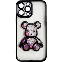 Case Shining Bear for iPhone 12 Pro Max (Dark Purple)