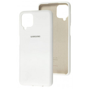 Чохол Silicone Case Samsung A12 (білий)