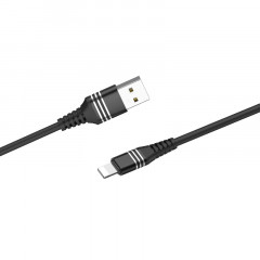 Кабель Hoco DU46 Charging USB to Lightning (черный)