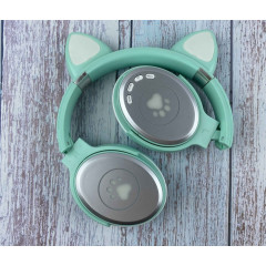 Накладні навушники Cats SP25 (Зелений)