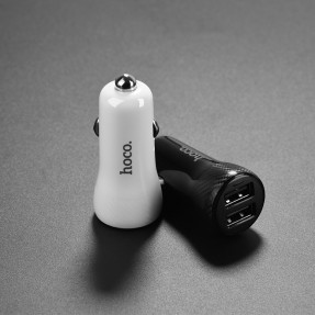 Автомобільний зарядний пристрій Hoco Z21 3.4A 2 USB (Black)