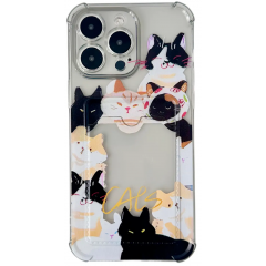 Case Animal Pocket Case для iPhone  11 Pro Max Cats