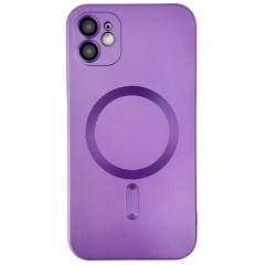 Чохол Sapphire Matte with MagSafe for iPhone 12 (Deep Purple)