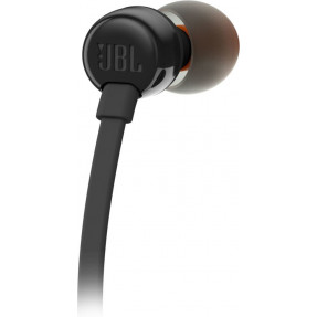 Вакуумні навушники-гарнітура JBL T110 (Black) JBLT110BLK
